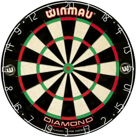 Winmau Diamond Cut Wire Dartboard