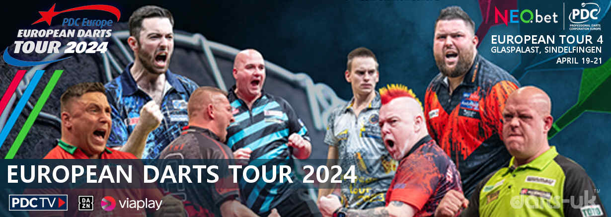 PDC European Darts Tour 4 - Galspalast Sindelfingen, April 19-21, 2024