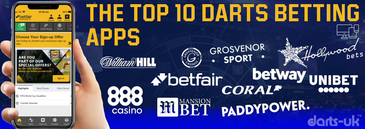 The  Top 10 Darts Betting Apps