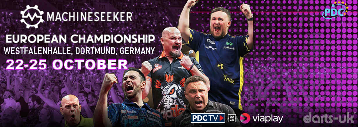 PDC European Championships, Oct 22-25