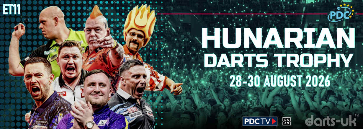 PDC European Darts Tour ET11 - Hungarian Darts Trophy Aug 28-20