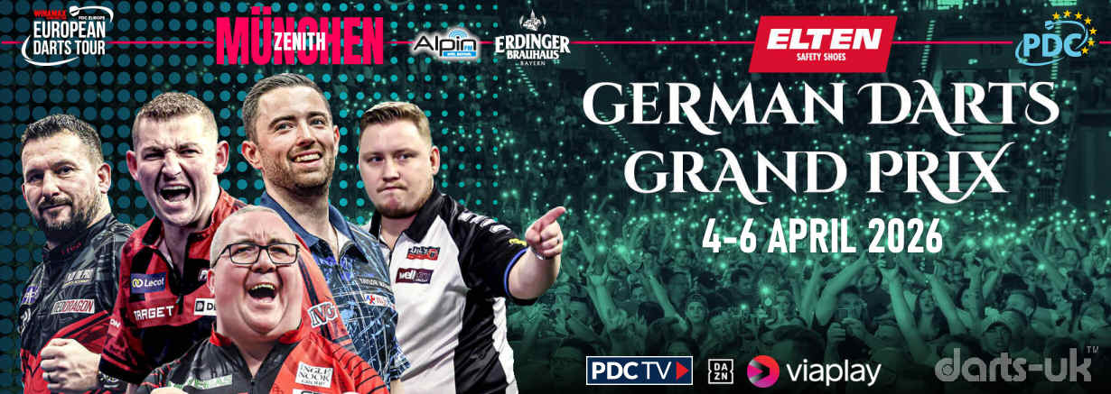 PDC German Darts Grand Prix - ET4 April 4-6