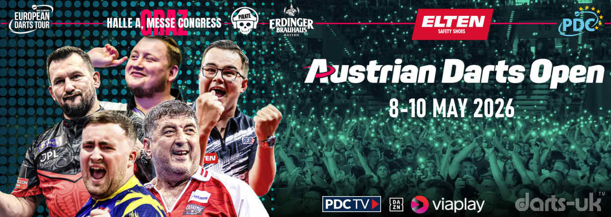 PDC Austrian Darts Open - ET6 May 8-10