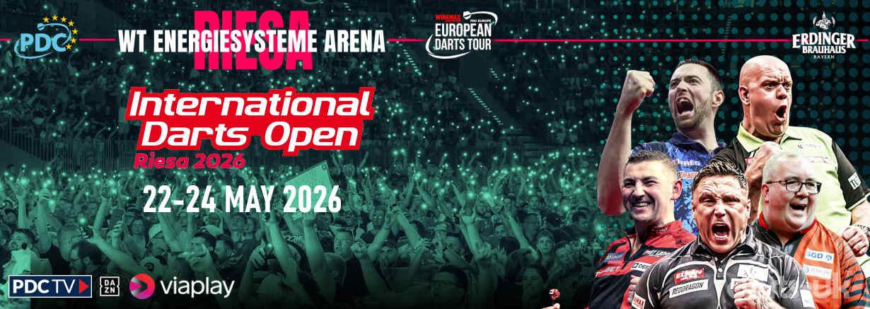 PDC International Darts Open - ET7 May 22-24