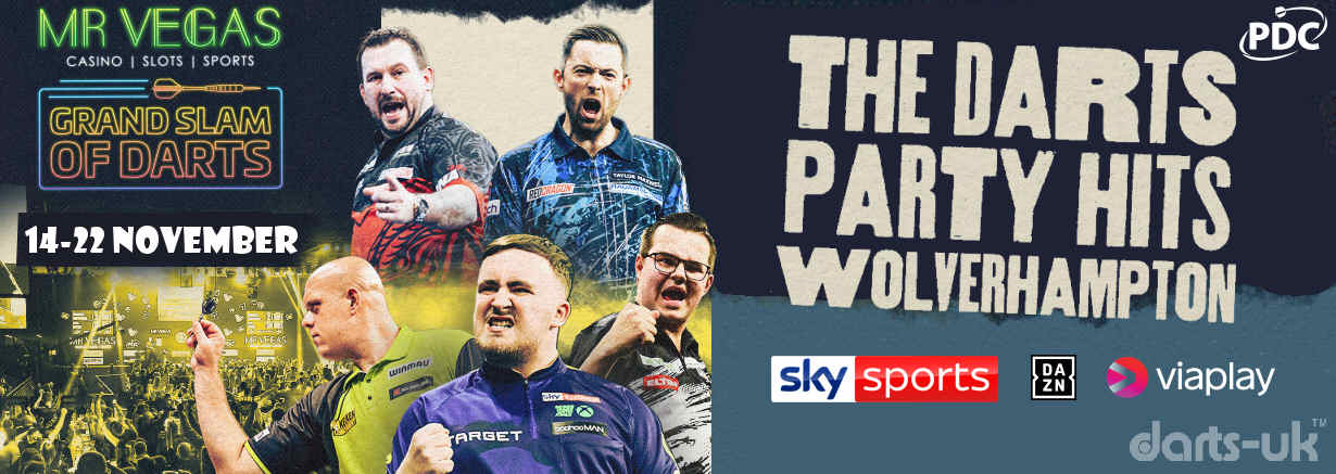 PDC Grand Slam of Darts, Nov 14-22, 2026