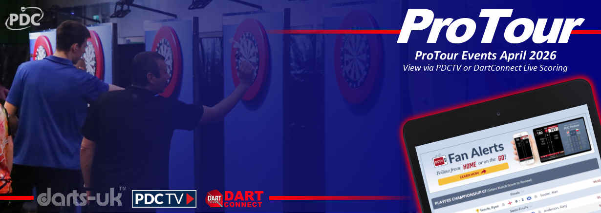 PDC ProTour Events April 2026
